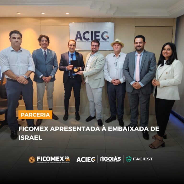 Leia mais sobre o artigo Acieg recebe Embaixada de Israel para apresentação da Ficomex