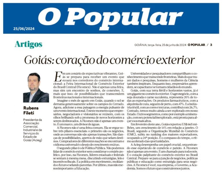 Leia mais sobre o artigo Goiás: O coração do Comércio Exterior