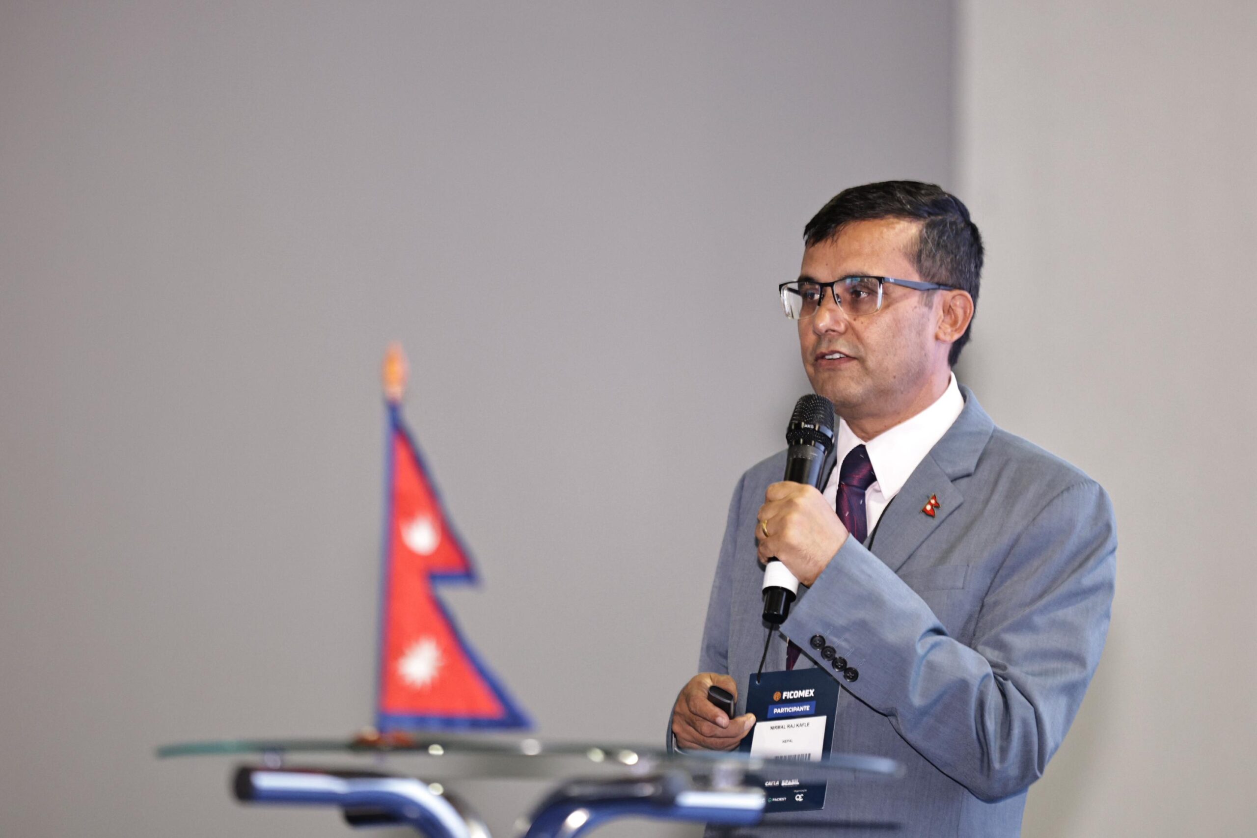 No momento, você está visualizando Na Ficomex, embaixador do Nepal se mostra otimista em relação a novas parcerias